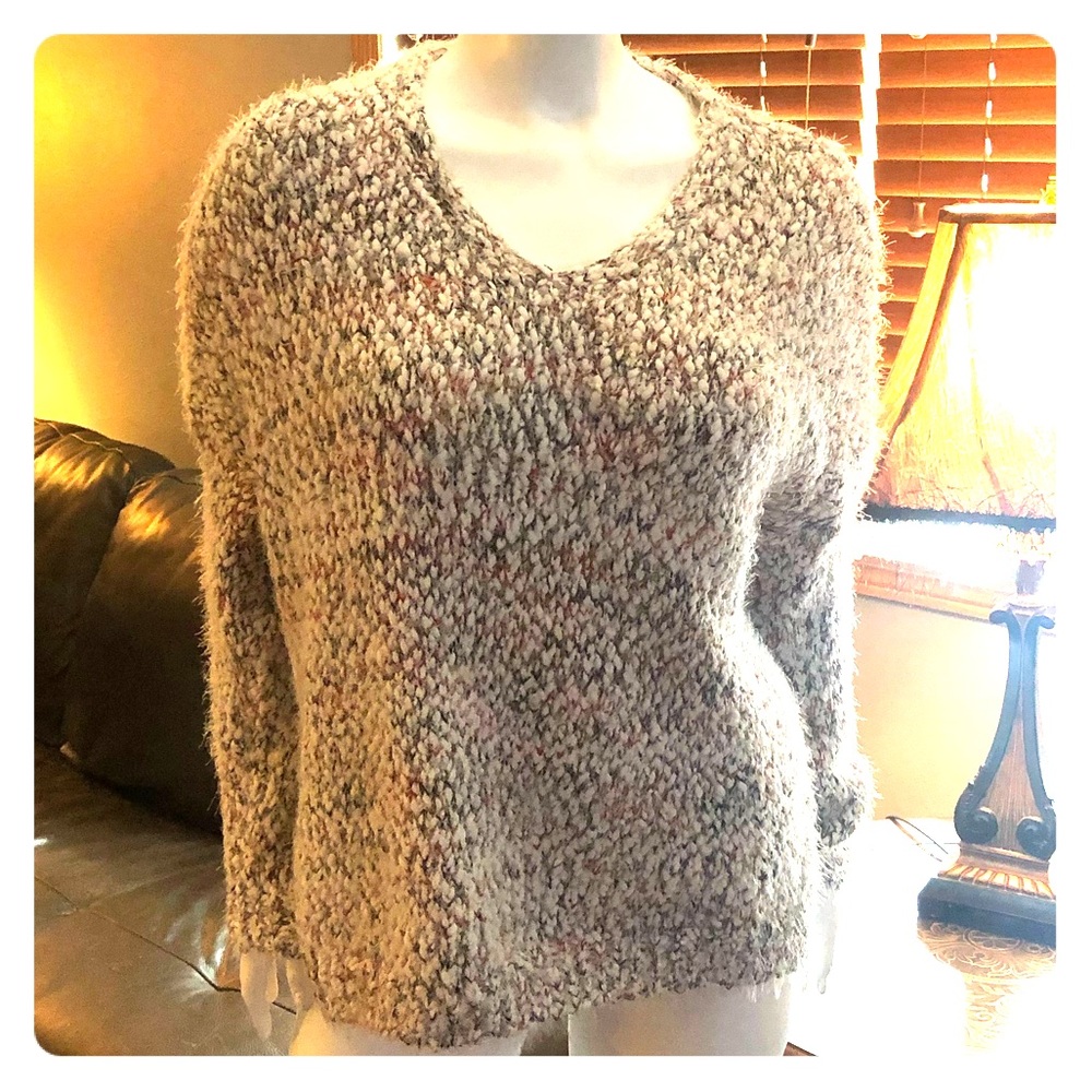 Warm sweater, NEVER WORN , multi color